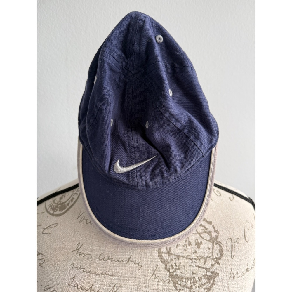 Nike Kids‎ Navy Blue Baseball Cap Just Do It Swoosh Adjustable Size 4-7